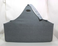 Thirty-One 31 Large Catch All Bin Storage Bin Silver Metallic New in Bag