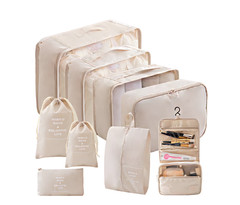 Packing Cubes – 9 PCS Travel Pouch Set, Compression Bags For Travel, Suitcase Es