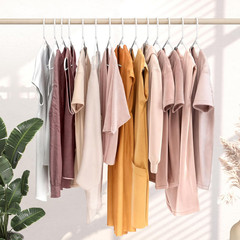 Plastic Hangers 50 Pack White – Clothes Hangers – Makes the Perfect Coat Hanger