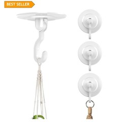 Contemporary 4-Pack Adhesive Hooks for Home Decor – 3 lbs Capacity, Matte Finish