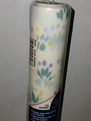 Vtg 1986 #5318 Rubbermaid Tulip Garden Floral Shelf Drawer Liner 12″ W 10 SQ FT