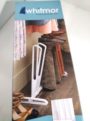 Boot Rack Whitmor 17-1/2 in. H X 22-1/2 in. W X 10-1/4 in. L Metal Boot Rack