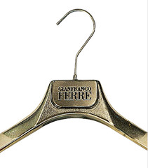 GIANFRANCO FERRE 3 Large Rubber Coated Coat Jacket Suit Dress Pants Hangers 15″