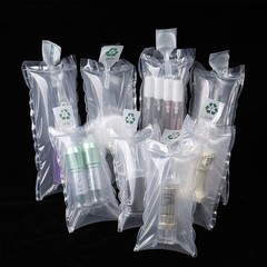 Clear Plastic Inflatable Cushion Bags – 4×6 Inches, 50 Count for Safe Transport