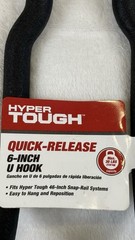 Hyper Tough Quick Release 6-inch U Hook