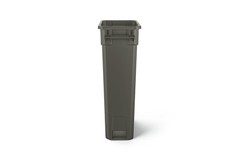 23-Gallon Narrow Trash Can with Handles – Durable Garbage Can, Gray, Made in …