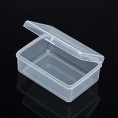 4PC Small Plastic Storage Container Box DIY Coins Screws Jewelry Travel Beads
