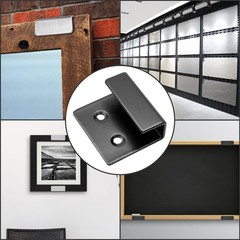 10 Pcs Tile Display Wall Hanger, Stainless Steel Wall Mount Brackets Hook, Heavy