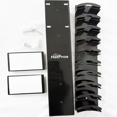 The Hat Organizer Rack w/ Curved Button Holder & Circular Bayonet Pack of 2