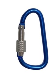 UTILITY HOOKS CLIPS MINI aluminum locking FOR camping hiking fishing bikes boats