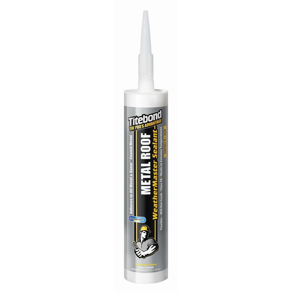 WeatherMaster Metal Roof Sealant, Brown – Premium Polymer Caulk for Aluminum,…