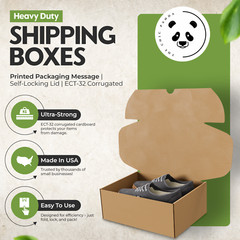 BEST SHOE BOXES for Shipping and replacement ~ HEAVY DUTY~14.5″ X 9.25″ X 5.25″