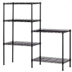 5Tier Shelf Adjustable Wire Metal Shelving Rack High Quality Garage Storage Rack