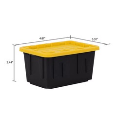 Qty. 1 GreenMade mini storage bin/container with lid NEW!