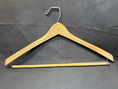 Vintage John Thomas Batts Wood Suit Hanger Redland Michigan