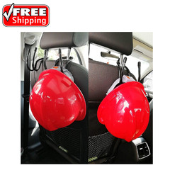 2 Pack Flexible Over The Seat Hard Hat Rack Holder for Vehicle Truck Car