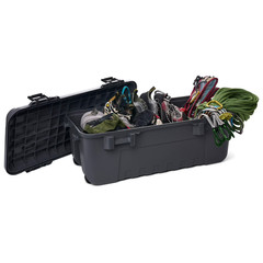 Plano Sportsman’s Trunk, Charcoal, 27-Gallon Lockable Storage Box