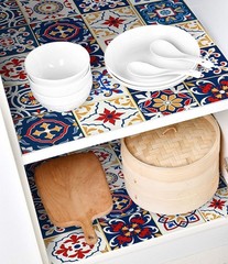 Self Adhesive Contact Paper 17.7 x 197 Inch Shelf Liner Cabinet Drawer Cover NEW