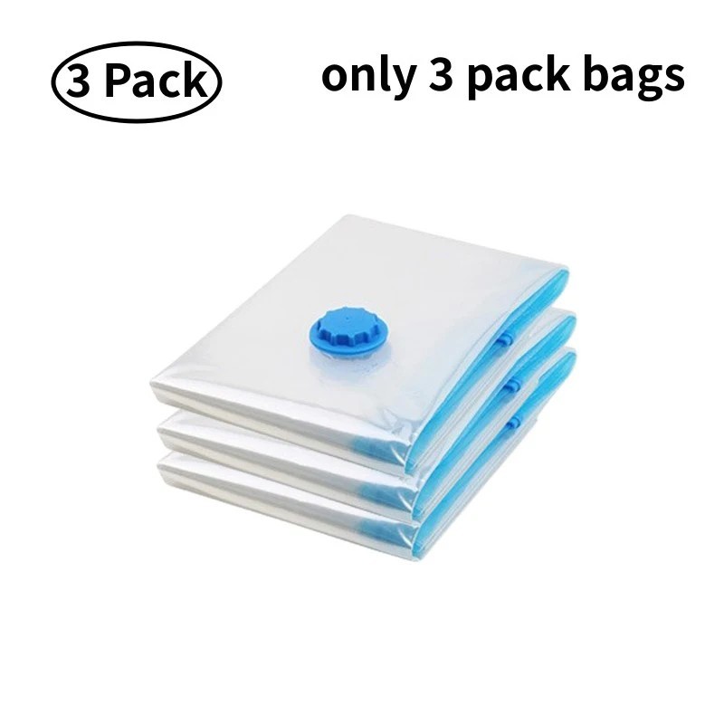 Vacuum Storage Bags Clothes Space Saver 3 5 7 10 Pack | Vacuum Seal Bags Travel