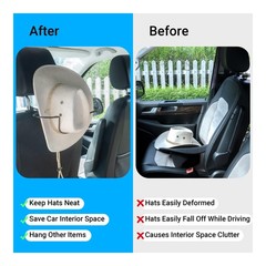 Yuoyar Cowboy Hat Holder for SUV and Car – Maintain Universal, Black