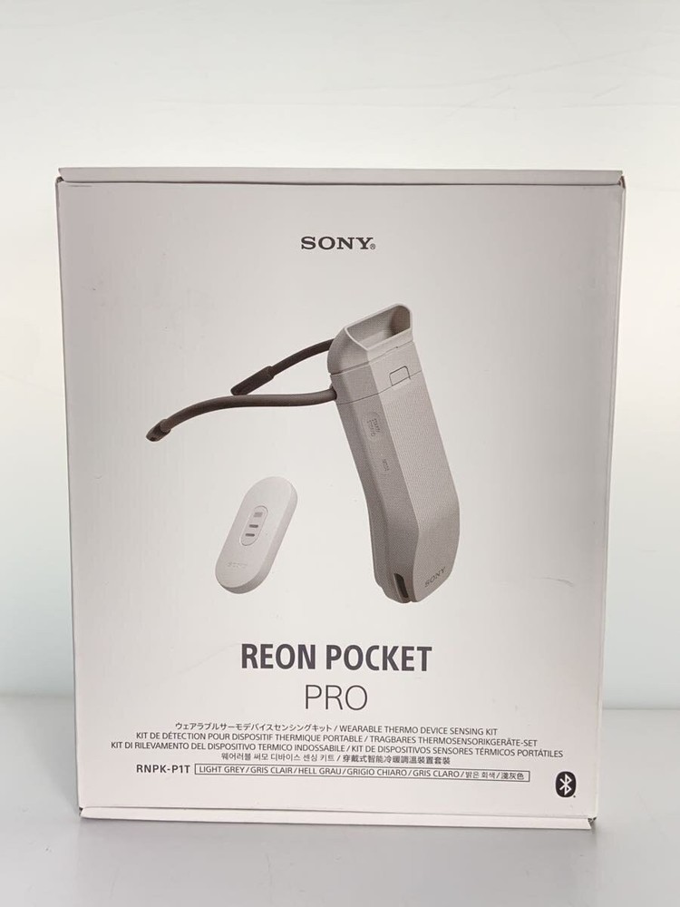 Sony Reon Pocket Pro Wearable Thermo Device Sensing Kit RNPK-P1 Cooling Heating