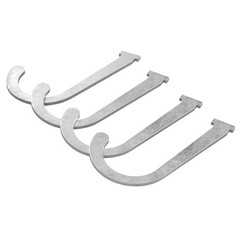 Universal Fit Gas Cylinder Accessory Hanger 6 Multi-Purpose Hooks 4-Point
