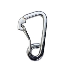 5/16″ Harness Clip Spring Gate Snap Hook Carabiner Hook Stainless Steel T316