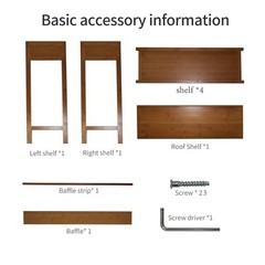 Sobibo Bamboo Shoe Rack Organizer 5 Tier Shoe Shelf Storage Organizer For