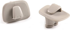 ABS Plastic Interior Roof Hooks Clothes Hanger Hook Trim for Volvo V90 S90 XC40
