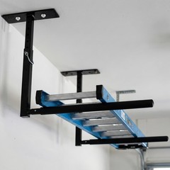 Overhead Garage Storage Rack Ceiling Mounted Shelving Adjustable