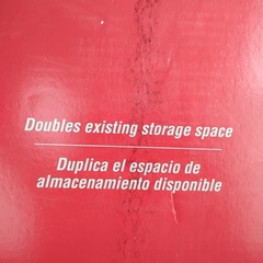 Rubbermaid Wardrobe Organizer 3-5 ft White Wire Closet System Epoxy Coated 5143