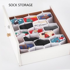 32Pcs Honeycomb Drawer Organizer Divider for Underwear Socks Bras Ties Belts …