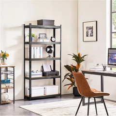 Storage Rack 27″W x 59″H x 12″D 5-Tier Shelf Steel Freestanding Garage Shelving