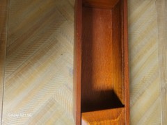 Wooden Sliding Lid Box Desk Organizer Storage Made in China Rectangle Wood Case
