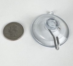 Wis-Sales 9-Pack Medium 1 3/4 inch 1 inch, Transparent