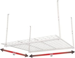 Overhead adjustable Garage Storage Rack,Heavy Duty Steel Garage Storage Syste…
