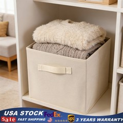 Foldable Fabric Storage Box, Foldable Storage Bin Box, Fabric Storage Organizer