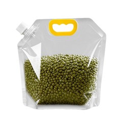 Airtight Grain Storage Bags With Handle, Large Capacity Cereal Bag, Reusable