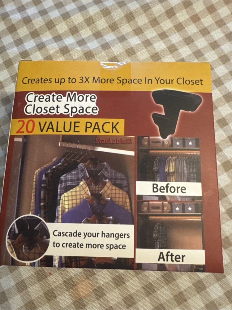 Torakt Create More Closet Space 20 Piece Value Pack NEw