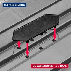 Sterilite 4 Tier Tote Rack, Vertical Plastic Organizer with 4 Pack 27 Gallon Ind
