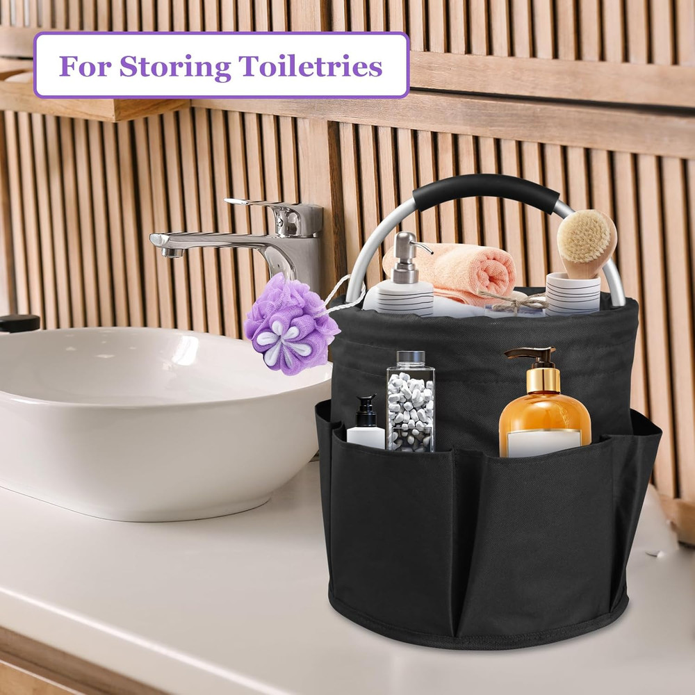 Foldable Cleaning Caddy, Portable Beach Basket, Multifunctional Storage Basket