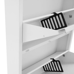 Contemporary Slim Shoe Drawers Shoe Cabinet For Entryway Entrance Hallway Foyer