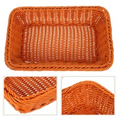 Household Pantry Baskets Bread for Kitchen Counter Decorative Storage