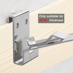 2 Pack Hangers for Hardie Board ,5/16-Inch Fiber Cement Lap Siding Installati…