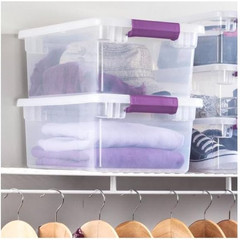 17531712 15-Quart Clearview Latch Box 2-Pack