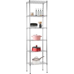 Adjustable Metal Shelving Unit Heavy-Duty Storage Garage Closet New