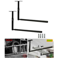 Overhead Garage Storage Rack Ceiling Mounted Shelving Adjustable