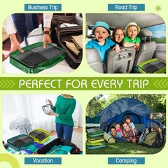 5 Pcs Packing Cubes for Suitcase Large Travel Cubes Carry on Luggage Organize…