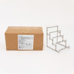 Silver Clutch Purse Display Stand 4 Layer Wallet Display Rack 5.9×7.1×7.9 in