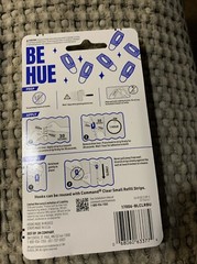 New 3M Command Clear Blue 3 Packs 18 Mini Hooks Damage Free Hanging